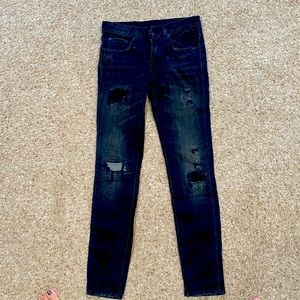 R13 Black Jeans